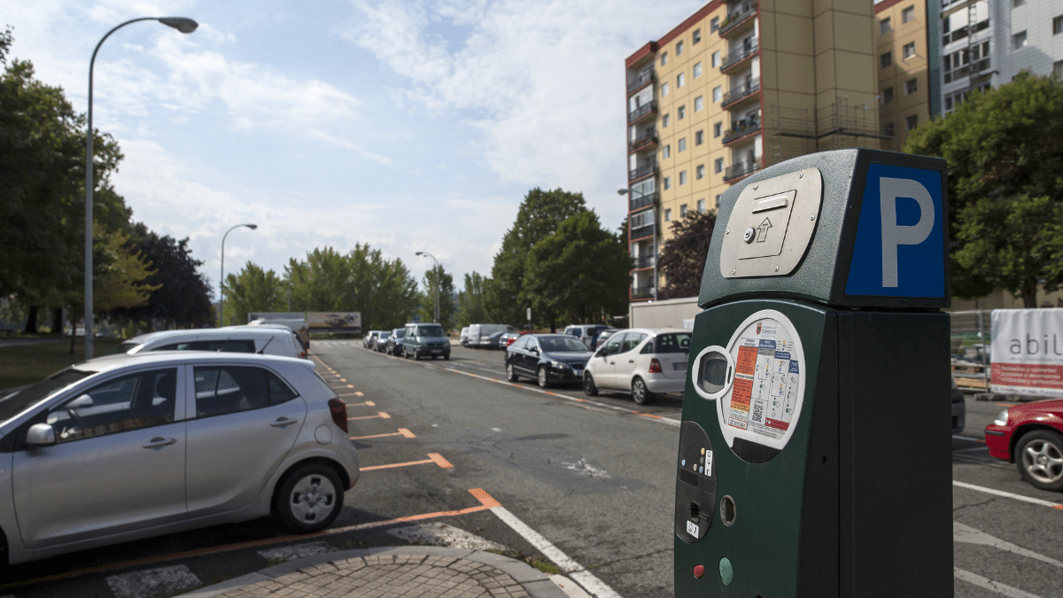 pamplona estacionar sin ticket larraina