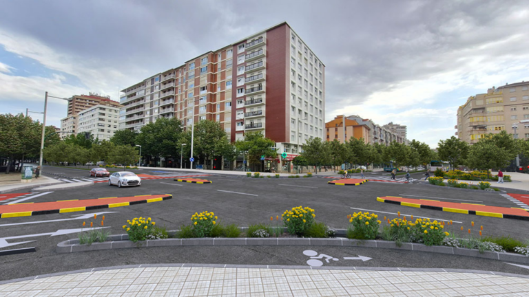 obras avenidas pio xii bayona pamplona