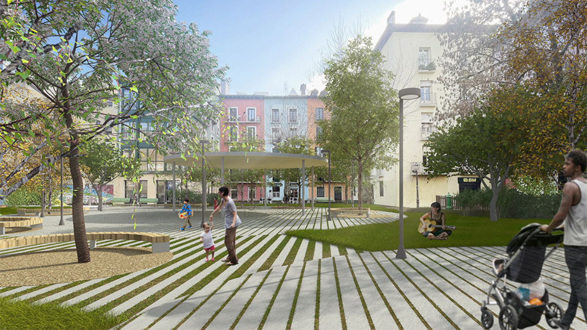 reurbanizacion santa ana pamplona