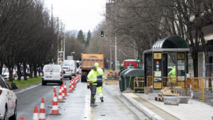 asfaltado pio xii pamplona cortes trafico