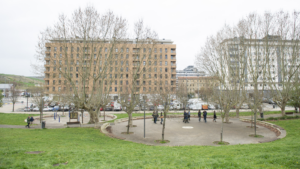 parque pamplona pioneras aniversario