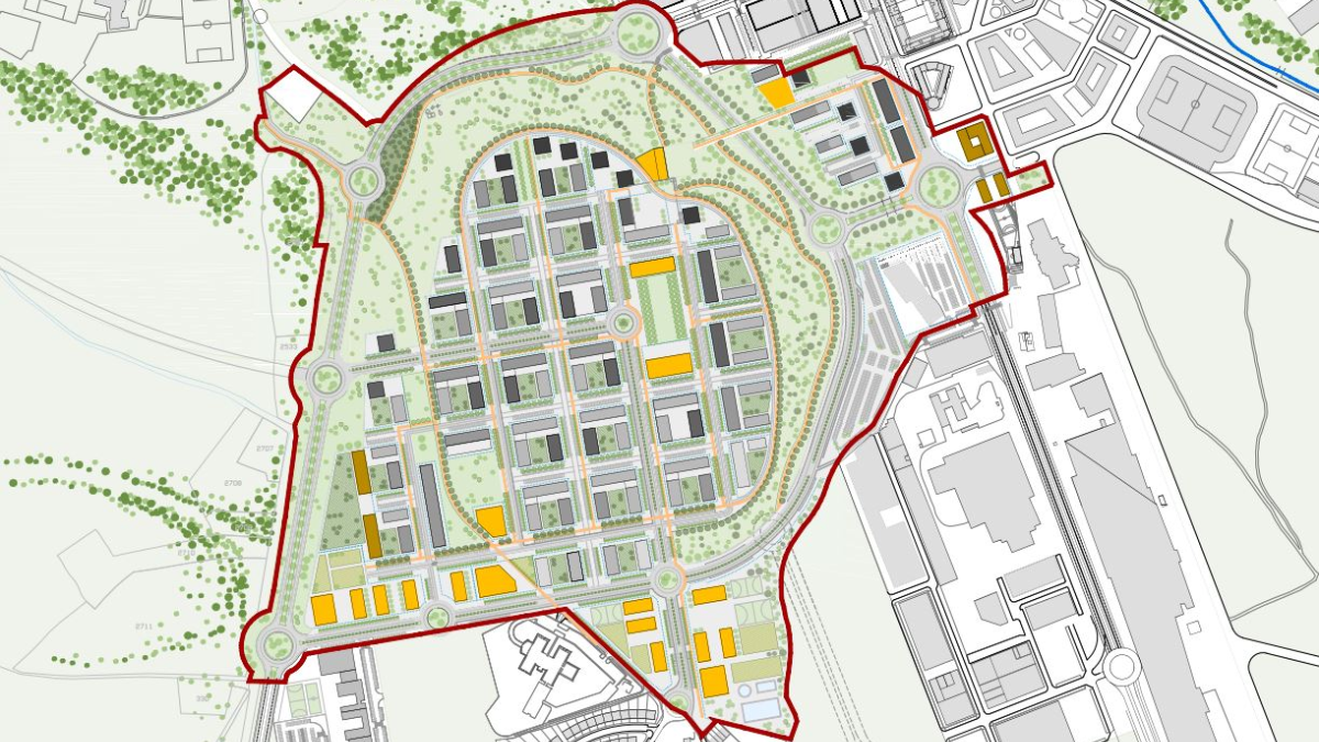 Pamplona aprueba inicialmente el desarrollo urbanístico de Donapea con 5.000 nuevas viviendas