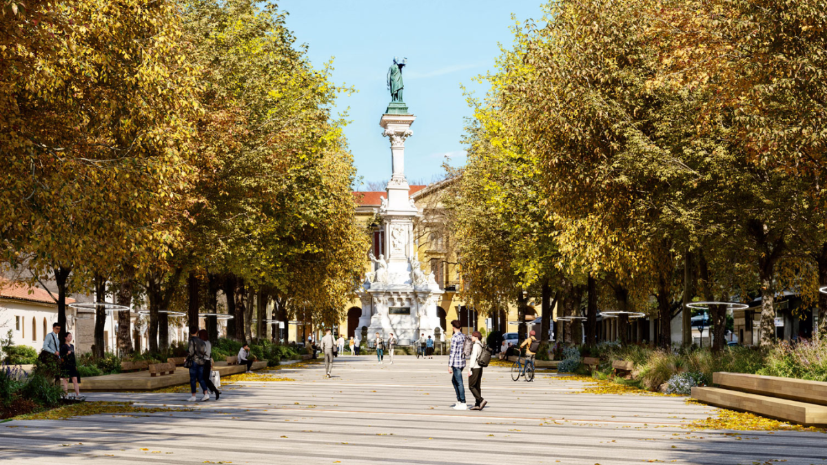 ‘Isolíneas’, el proyecto ganador para reurbanizar el Paseo Sarasate