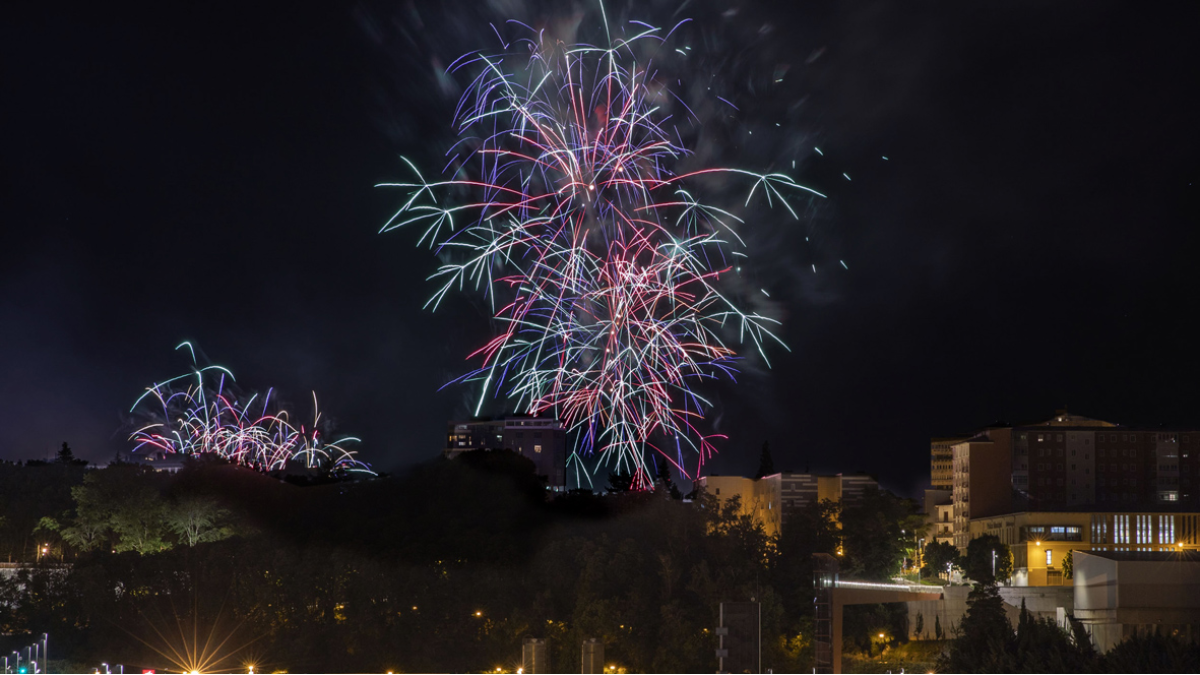 concurso fuegos artificiales san fermín pamplona