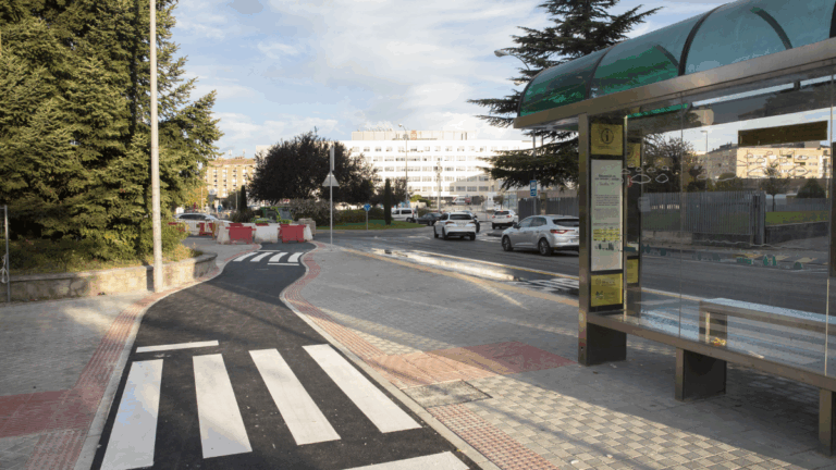 carril bici baranain pio xii pamplona