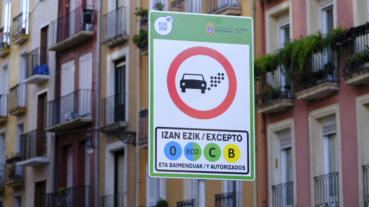 Primeros efectos de la ZBE en el Casco Antiguo de Pamplona