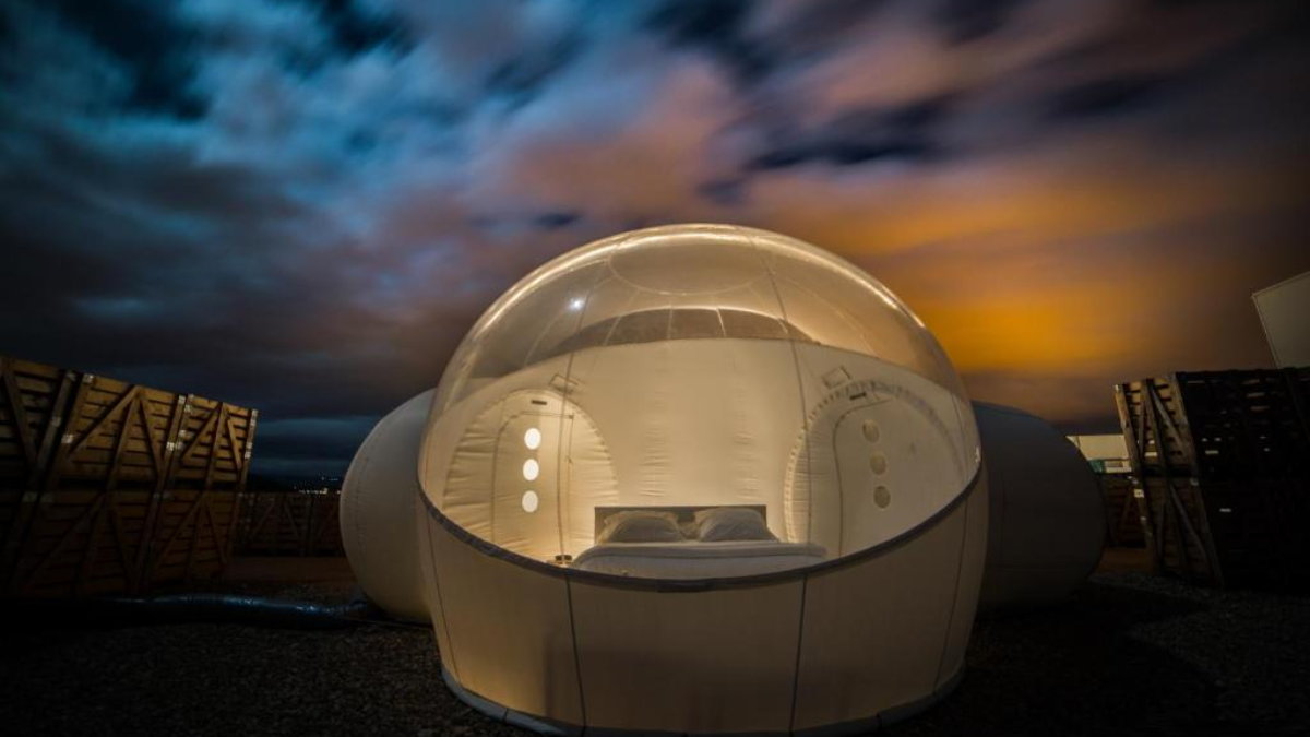 El hotel más romántico de Navarra está en medio del desierto